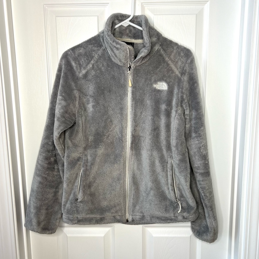 ⭐️ THE NORTH FACE Women’s Osito Full
Zip Fleece Jacket Gray Size MEDIUM - Picture 5 of 16